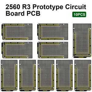 10PCS Keyestudio Prototipo PCB per Arduino per MEGA 2560 R3 Shield Consiglio FAI DA TE FR-4 Ecologico