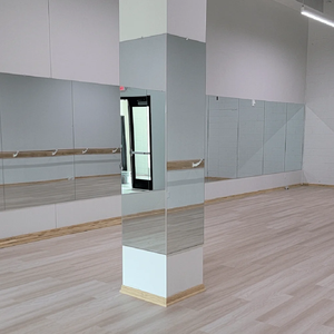 Espelhos do assoalho-comprimento do arco europeu moderno de grandes dimensões para opções de vidro usadas unidirecional internas do espelho do quarto