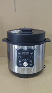 2025 New Design Electric Pressure Cooker Smart <strong>Programs</strong> With Knob Control LCD White Light Display America Great Sell