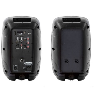 Party 2 Way Powered Combo 8&quot; PA Sound System Professional 800W BT DJ Box <strong>Speaker</strong> Active+Passive Combo Set TWS+FM+ECHO Bocina