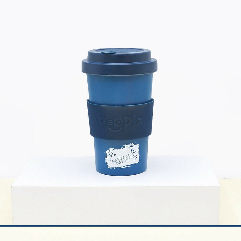 Amazon bamboo fiber cup customized bamboo cup with logo  coffee mug travel cup
