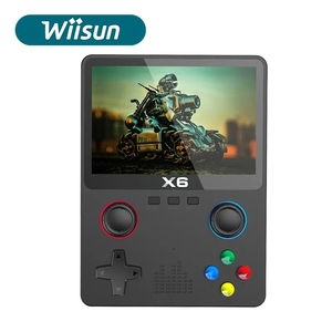 SX6ポータブル10000ゲームクラシックレトロビデオTVゲームコンソールハンドヘルドコンソールデュアルジョイスティックアーケードデュアル3DジョイスティックforPSP - Product Image 4
