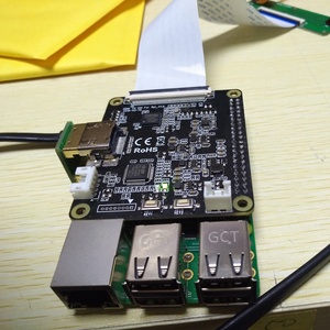 Raspberry PiおよびGPIOコネクタで動作する5VUSBを搭載した2160x3840 4K LCD HDM-DSIモジュール