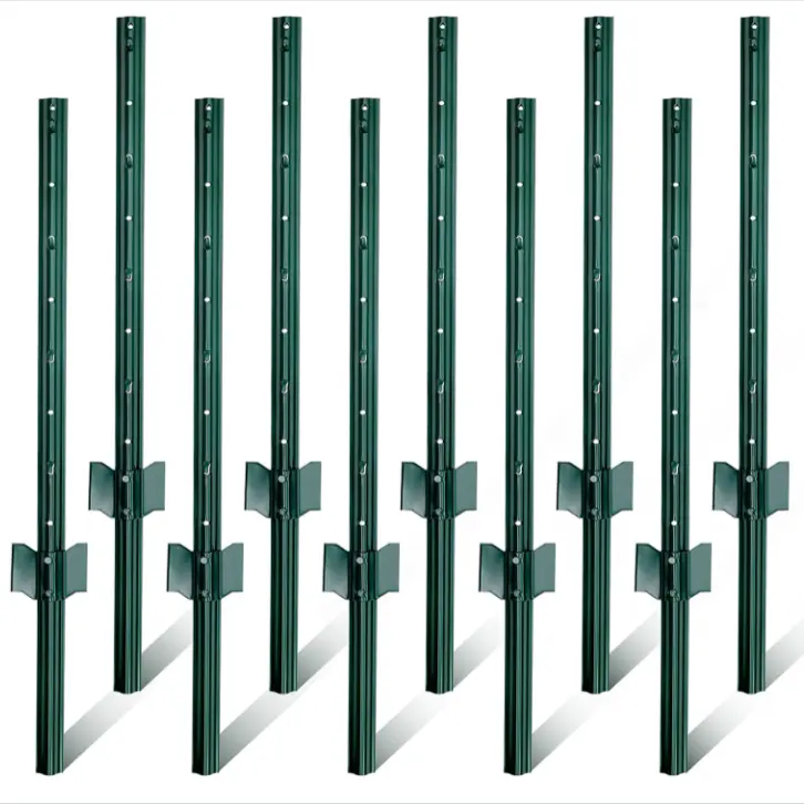 T Posts Fence Post Canada Metal T Fence Posts Powder Coated Steel Standard Farm Fence Lowest Price Sale