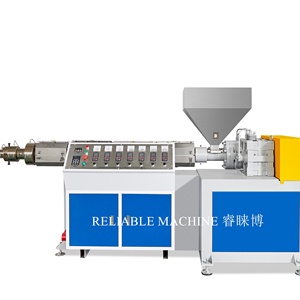 中国广州工厂PP PE塑料藤条机挤出机生产线藤条挤出机 - Product Image 1