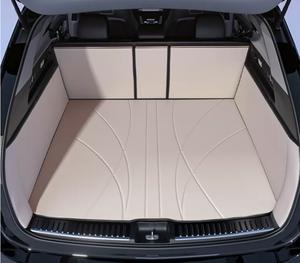 2024 Tesla Model 3 <strong>Trunk</strong> Mat &amp; Frunk Mat Sports Style Leather Car Floor Liner Surrounding the Entire <strong>Trunk</strong> Compatible with ID4 - Product Image 3