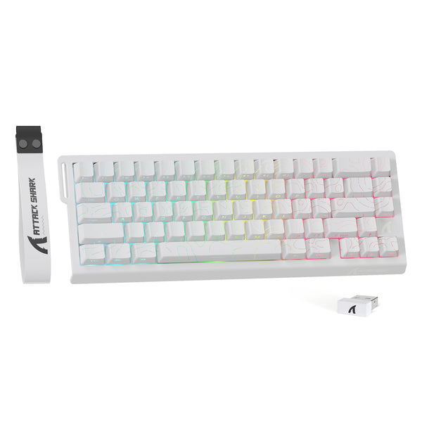 Contour blanc