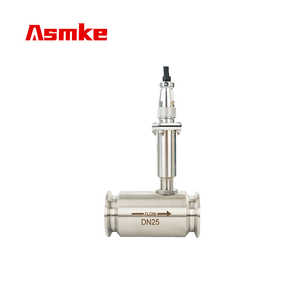 Medidor de flujo de turbina de pulso de conexión de abrazadera de acero inoxidable sin pantalla LCD para medición de aceite - Product Image 2