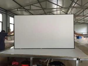 Pantalla de proyección de marco fijo de 60 90 100 pulgadas | Pantalla de cine en casa Ultra HD con marco de aleación de aluminio - Product Image 3