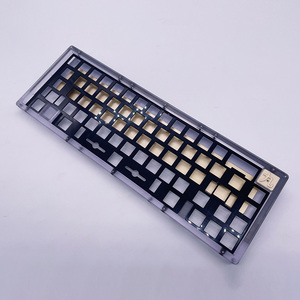 Oem Cnc Mechanical Gaming <strong>Keyboard</strong> 60% <strong>Keyboard</strong> case Weight Plate Cnc Machining Aluminum <strong>Keyboard</strong> case with Multicolor Anodize - Product Image 1