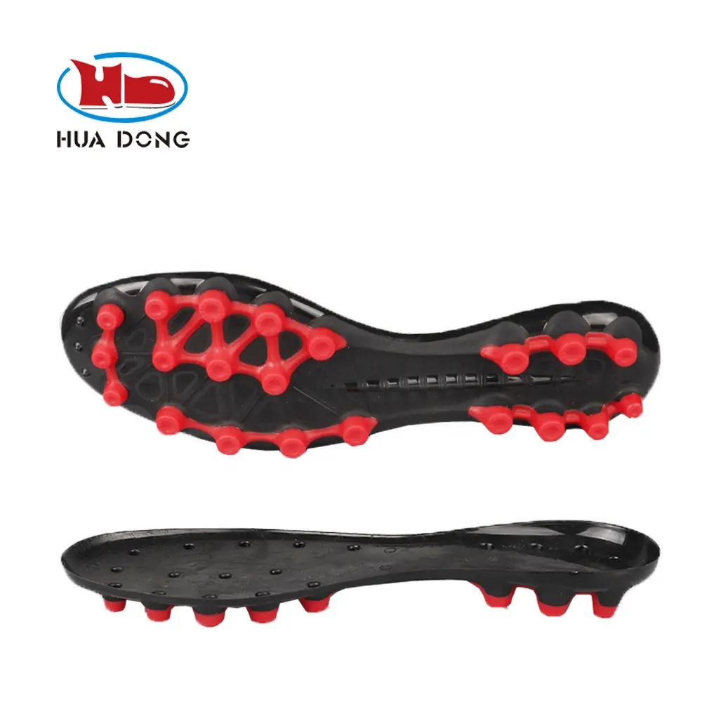 유일한 전문가 HuaDong TPU 축구 신발 유일한 연약한 물자 만드는 남녀 공통 축구 훈련 신발 Outsole