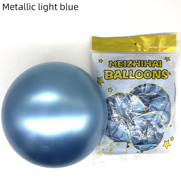 Métal bleu clair