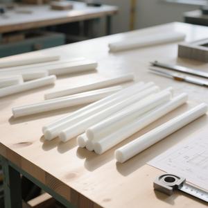 Tabung PTFE Virgin tingkat industri panjang 500mm 100mm ID tahan tekanan tinggi - Product Image 1