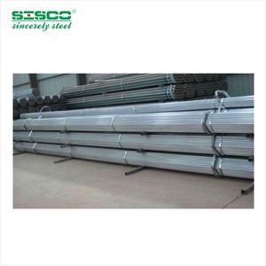 ST52 Q195 Q235 SS400B A36 MS SML 6m长焊接无缝碳镀锌钢管黑色建筑材料ASTM API JIS - Product Image 4