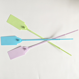 Chất lượng cao làm xáo trộn bằng chứng kéo chặt chẽ an ninh Con dấu nhựa với mã vạch cho pad khóa mét container - Product Image 6