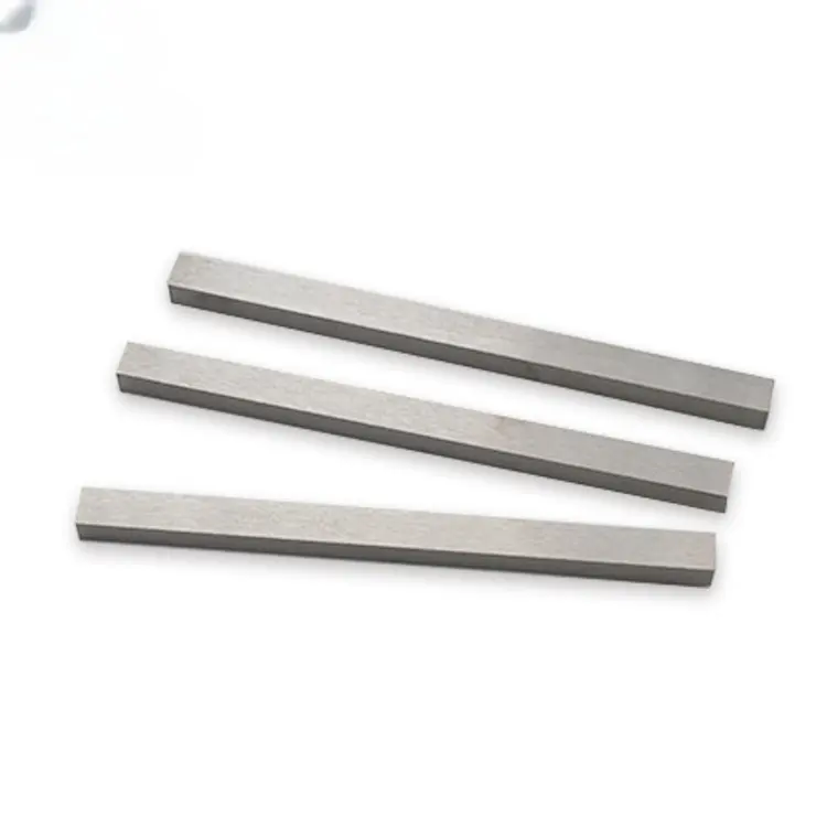 High quality tungsten heavy alloy rod solid tungsten carbide flat bar p30 k10 tungsten carbide bar with wholesale price