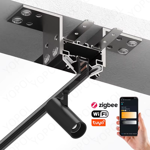 Modern Style 48V LED Track Light Slim Magnetic Linear Rail <strong>System</strong> Surface-Mounted Recessed Lighting for Residential <strong>Use</strong> - Product Image 5