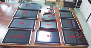 21.5 Inch Industrial <strong>LCD</strong> Touch Screen <strong>Monitor</strong> VGA <strong>DVI</strong> <strong>Input</strong> USB IP65 Waterproof High Brightness New <strong>Open</strong> <strong>Frame</strong> PCAP <strong>Monitor</strong> - Product Image 4