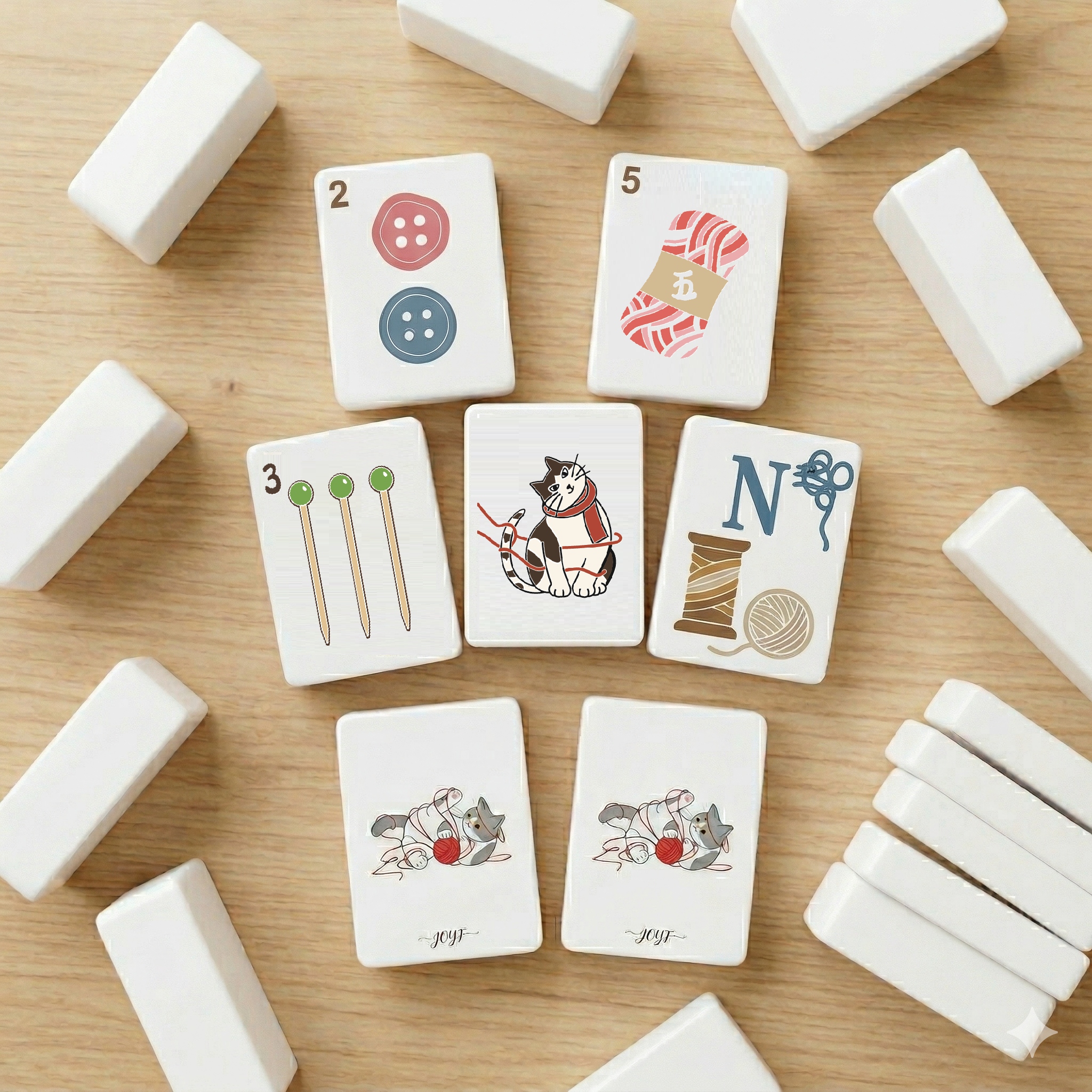 Tuiles de mah-jong