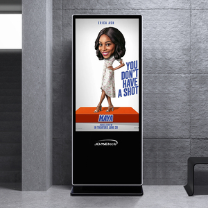 Pantalla táctil infrarroja capacitiva móvil vertical de pie, panel de monitor publicitario, señalización digital LCD y pantallas - Product Image 2