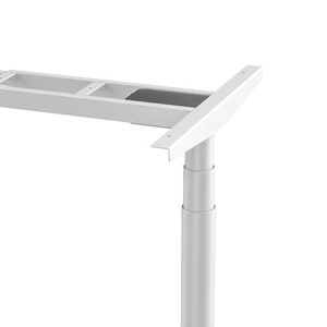 Mesa de elevación eléctrica de esquina en forma de L, escritorio de ordenador de pie, ajustable automáticamente, soporte de banco de trabajo de tres motores - Product Image 6