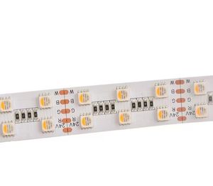 DC12V DC24V 5050 SMD 4 ב 1 RGBW <span class=keywords><strong>LED</strong></span> גמיש רצועת אור 120 נוריות/m; לבן PCB;IP20/<span class=keywords><strong>IP67</strong></span>