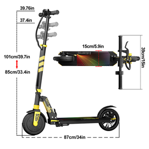 ODM OEM Tùy Chỉnh Trotinet Scooter Xe Máy Điện Flipper Zero 24V Kid Thanh Niên 180W Điện Xe Tay Ga Cho Thanh Thiếu Niên - Product Image 5