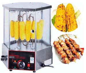 Electric Stainless Steel <strong>Corn</strong> Roasting Machine Revolve Type Grilled <strong>Corn</strong> Machine New Condition 220v - Product Image 2