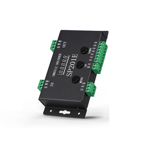 Заводская цена сигнала управления PWM 24 канала цифровой светодиодный DMX512 контроллер декодер для DMX RGB светодиодные полосы - Product Image 2