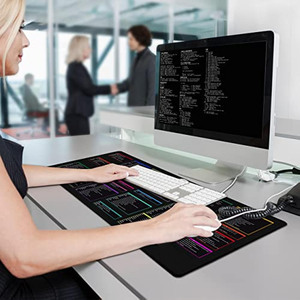 Personalized Custom Printed <strong>Excel</strong> Cheat Sheet Shortcut Formula Mouse Pad - Product Image 4