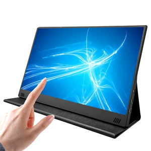 Precio barato Delgado Monitor portátil de 15,6 pulgadas Pantalla táctil 1080P USB Tipo-C Entrada HDM