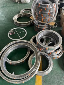 <span class=keywords><strong>PTFE</strong></span> iç ve dış halka Spiral sargı conta düşük sıcaklık dayanımı LNG LPG conta