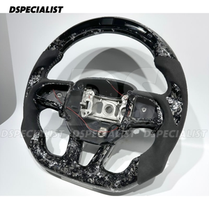 Phong cách màu đen dẫn sợi <span class=keywords><strong>Carbon</strong></span> tay lái cho Dodge Challenger sạc rtjeep theo dõi Hawk durango SRT scat gói 392 siêu ong - Product Image 3