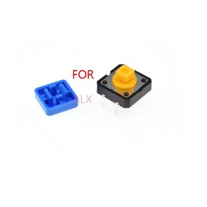 Quadratische taktile Knopf kappen für B3F-4055 12 X12X7.3MM Micro TACT-Schlüsselsc halter für ARDUINO 12*12*7.3MM 12 X12X7.3 SCHALTER - Product Image 4