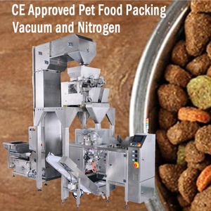 CE onaylı tam otomatik lineer Pet yiyecek torbası paketleme makinesi köpekler için papağanlar tavşanlar plastik kağıt torbalar için dolum sızdırmazlık - Product Image 3