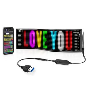 Programmier barer flexibler LED-Matrix bildschirm APP-Fernbedienung USB 5V DIY LED-Schilder für das Autohaus - Product Image 1