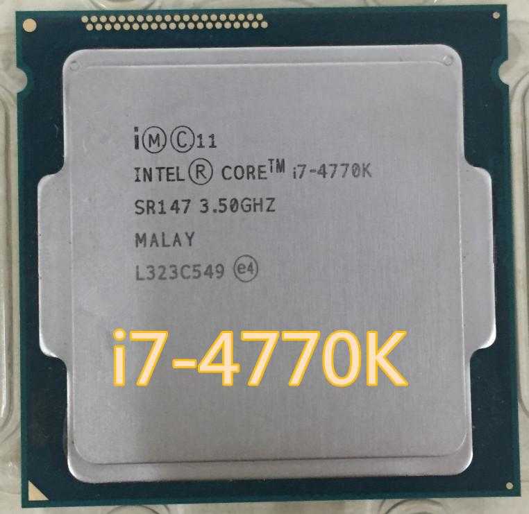 Intel Core I7 4770K - 3.5ghz Quad-Core Desktop Processor