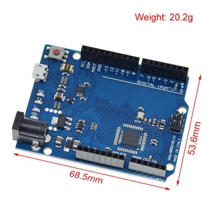 TZT Leonardo R3 microcontrollore scheda di sviluppo Atmega32u4 originale con cavo USB compatibile per Kit di avviamento fai da te Arduino - Product Image 3