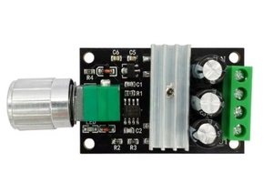 PWM DC regolatore di velocità del motore 6V/12V/24V/28V 3A interruttore di controllo della velocità 1203BK componenti elettronici - Product Image 2