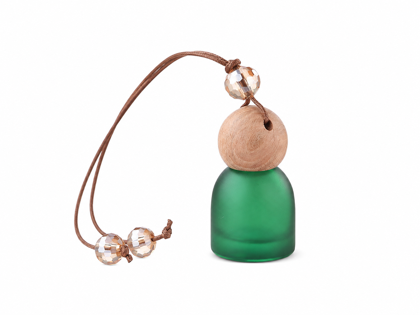 Corda per appendere in tulle con perline dorate
