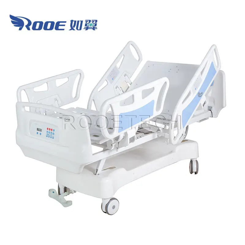 BAE502-cama de Hospital eléctrica de 5 posiciones, unidad de cuidado intenso, ICU, elevador eléctrico, en venta