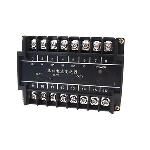 HOT SALE DQ703XA Hall-Effekt-Stroms ensor 0-5A Eingang 4-20mA Ausgang Dreiphasen-Stroms ensor - Product Image 1