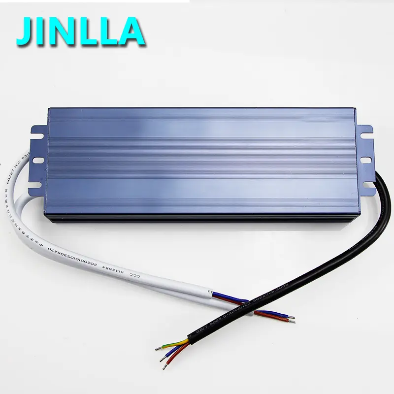 AC ke DC 12V/24V 300W IP67 catu daya antiair sakelar tegangan konstan catu daya 12V/24V catu daya Driver Strip LED