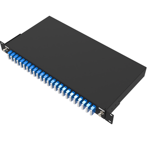 Panel de conexión de fibra óptica rentable de cajón de acero laminado en frío de alta densidad para conectores LC MPO Uso FTTH - Product Image 2
