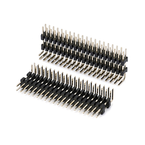 Pin <strong>Header</strong> Male <strong>Header</strong> 1.00 1.27 2.00 2.54 3.96 4.00.4.20 5.96mm Dual Rows H=1.0 1.5 2.0 2.5mm Right Angle Double Layer - Product Image 3