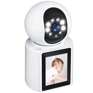 Videollamada inalámbrica bidireccional Cámara inteligente para el hogar Pantalla LCD Wifi Seguridad con Ai Human Tracking 3mp Hd Security IP PTZ Camera - Product Image 1