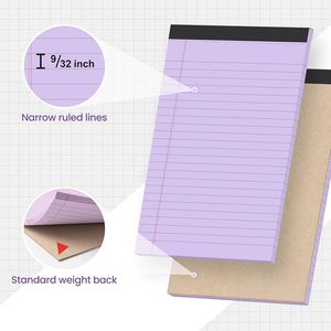 Bloc de notas personalizado, el Bloc de notas de línea se puede rasgar, papel de borrador de estudiante grueso personalizado, Bloc de notas de material simple - Product Image 4