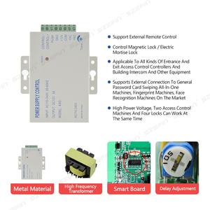 Ccess-Kit de control de acceso con teclado, lector de tarjetas de 280kg/combinación de sistema de bloqueo magnético - Product Image 3