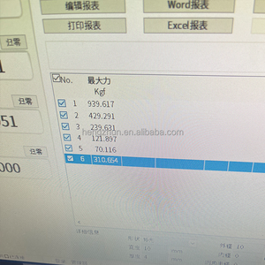 100 KN UTM Elétrica Metal <span class=keywords><strong>Testing</strong></span> Instrument Encadernação Alvo Compressão Teste Máquina - Product Image 3
