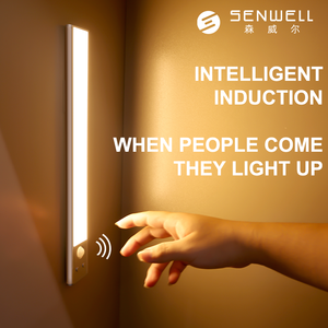 Customized Smart Wireless <strong>LED</strong> Cabinet Light with Motion <strong>Sensor</strong> Downward Directed Aluminium Closet Light with Battery Kitchen <strong>Use</strong> - Product Image 5